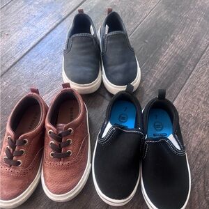 Toddler Size 7 Shoes - 3 Pairs